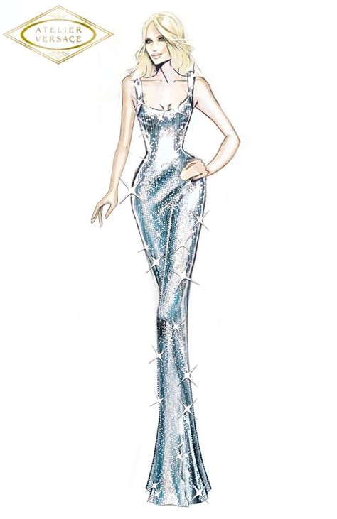 donatella versace foto 2016|Donatella Versace design sketches.